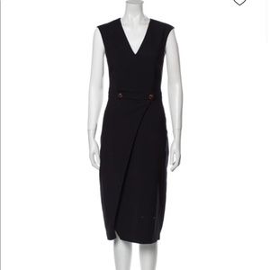 Ted Baker cap sleeved midi wrap dress
